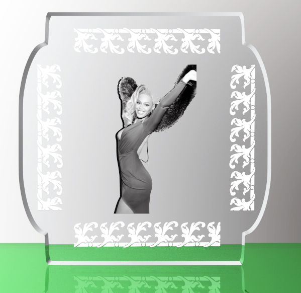 Roundover photo frame